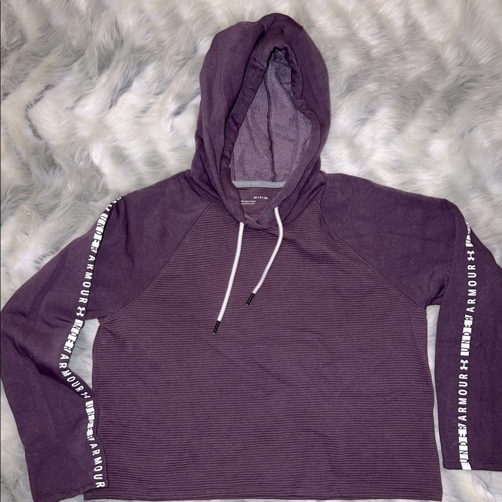 Under armour crop hoodie